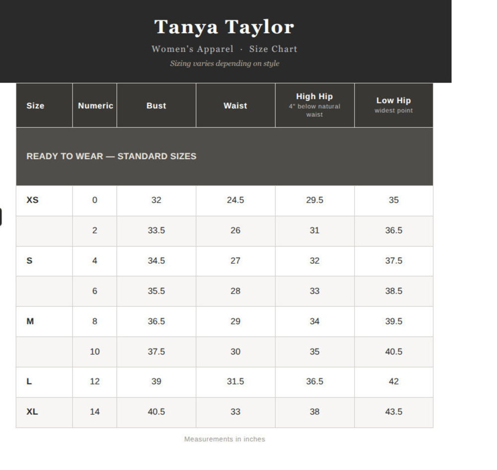 NEW TANYA TAYLOR ivana top in french blue - Picture 2 of 4
